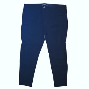 Celebrity Pink Women's plus size 22 Black skinny work career dress pants